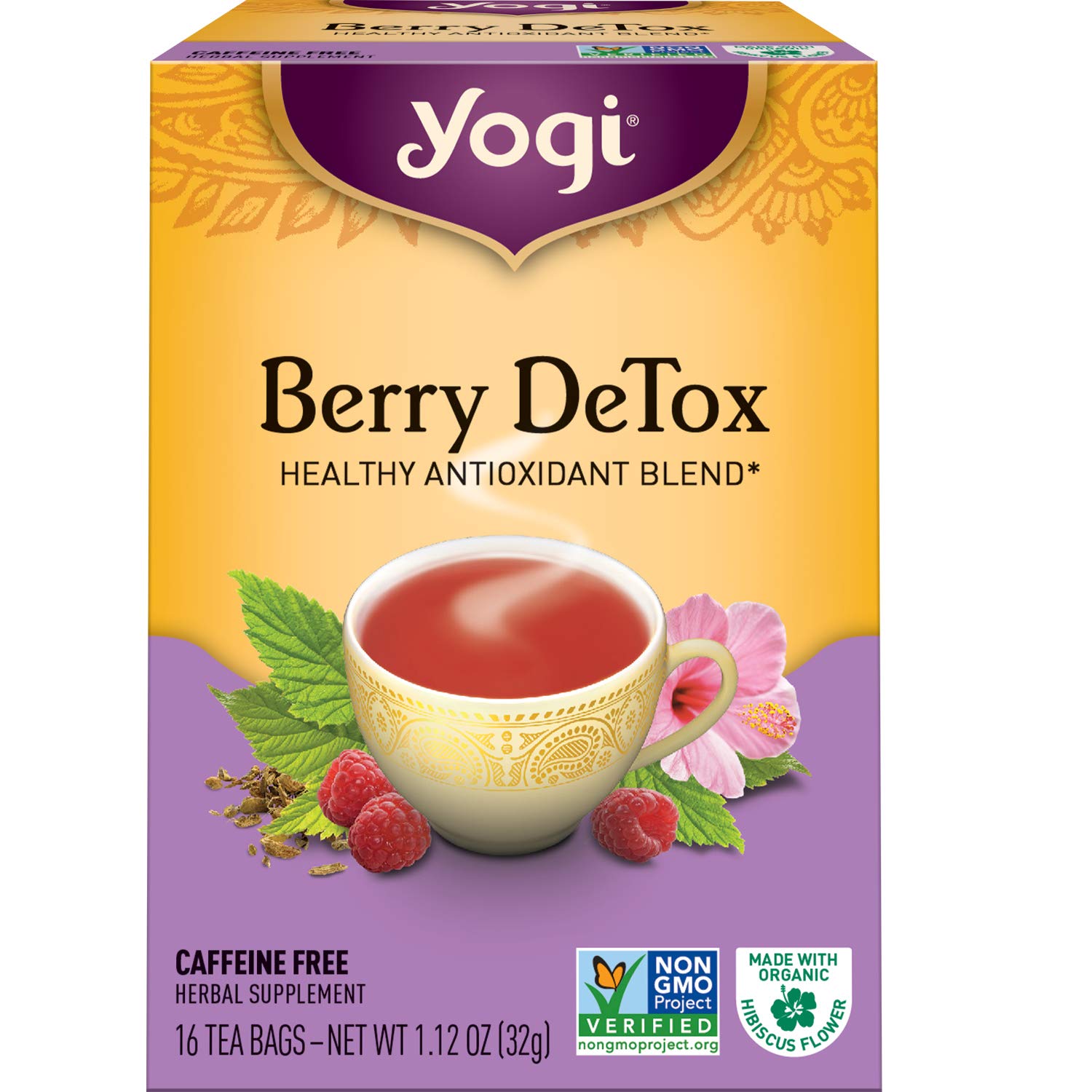 Yogi Tea Berry DeTox Herbal Tea