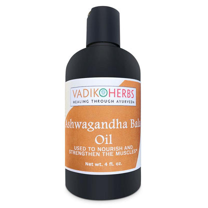 Vadik Herbs | Ashwagandha Bala Massage Oil | 118ml