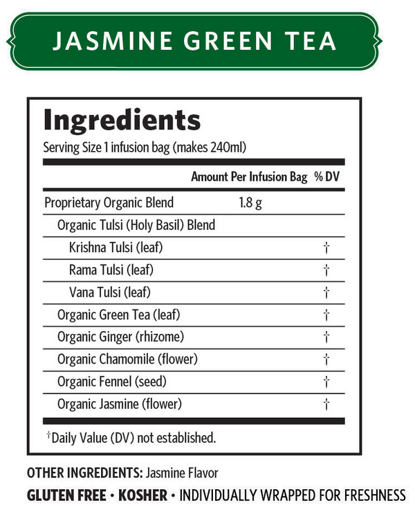 Tulsi Tea Jasmine | 25 tea bags