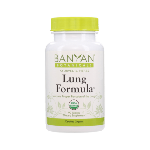 Lung Formula tablets - Certified Organic