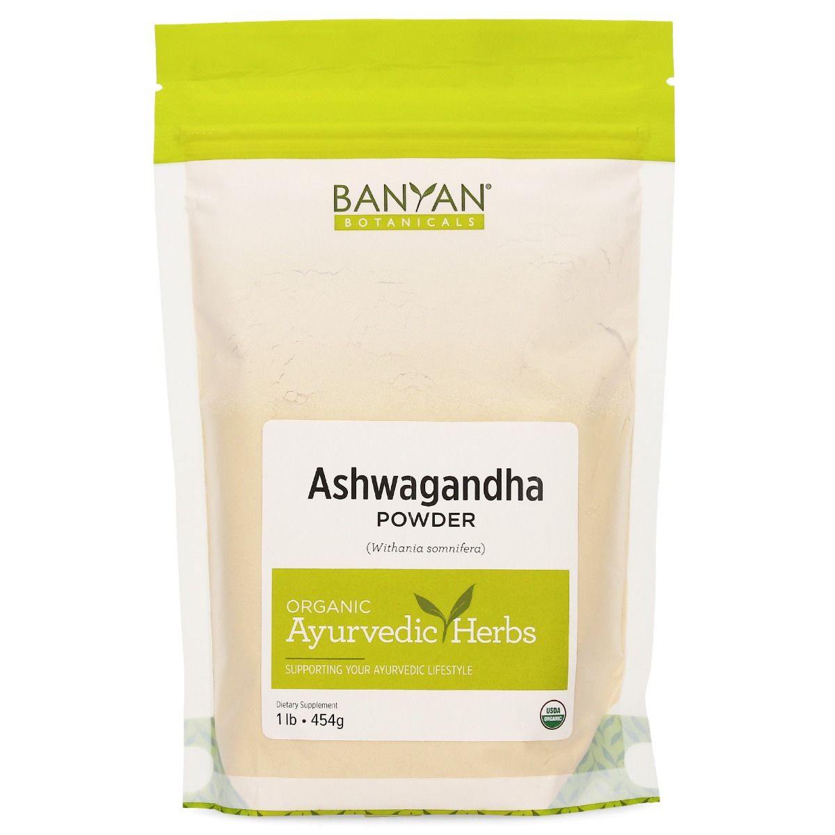 ashwagandha powder - certified organic