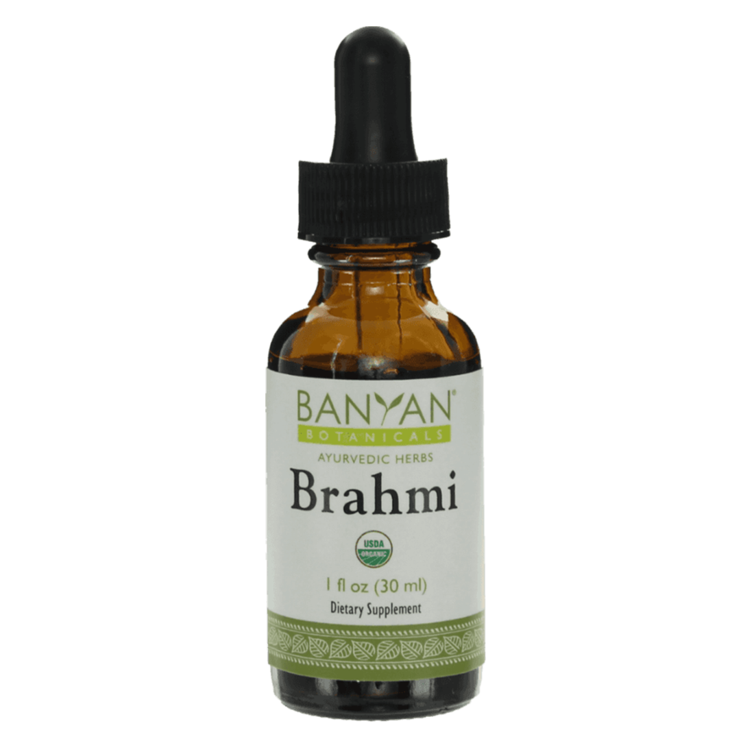 brahmi/gotu kola liquid extract | certified organic | 30ml | supports healthy brain