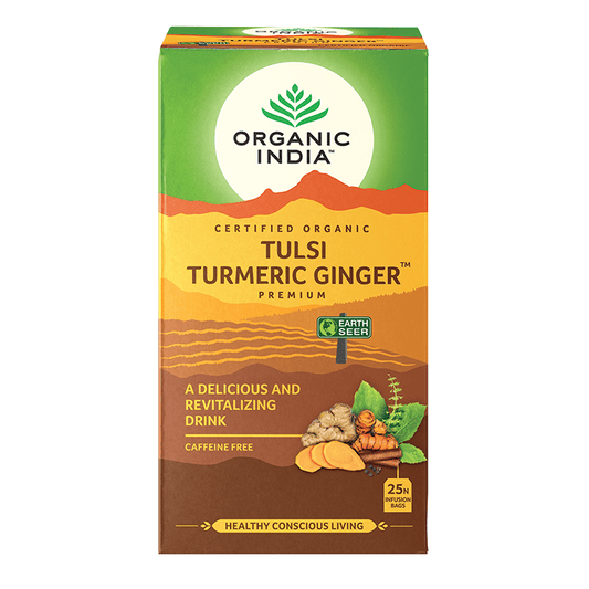 Tulsi Turmeric Ginger Tea Organic India