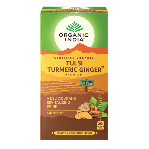 Tulsi Turmeric Ginger Tea | 25 Bags