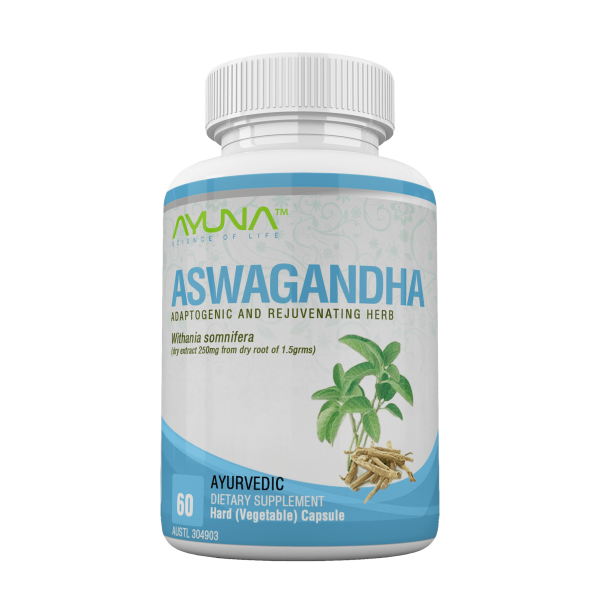 ayuna | ashwagandha | 60 vegetable capsules