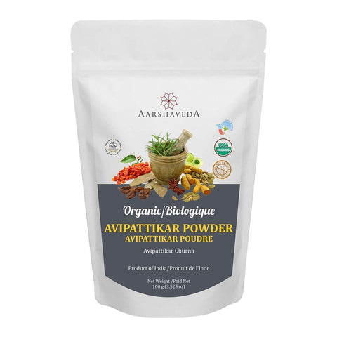 Aarshaveda | Avipattikar powder | USDA Certified Organic | 200gm