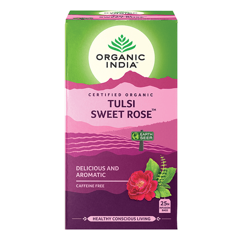 Tulsi Sweet Rose Tea | 25 tea bags
