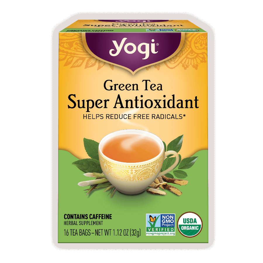 yogi tea | super antioxidant | herbal tea | 16 tea bags