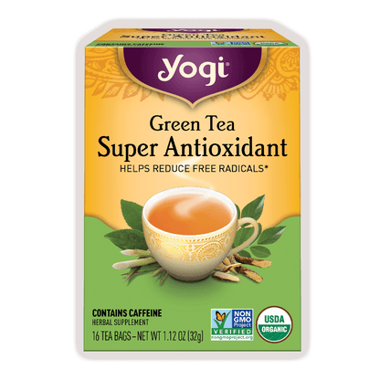 Yogi Tea | Super Antioxidant | Herbal Tea | 16 Tea Bags