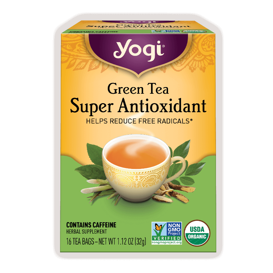 Yogi Tea | Super Antioxidant | Herbal Tea | 16 Tea Bags