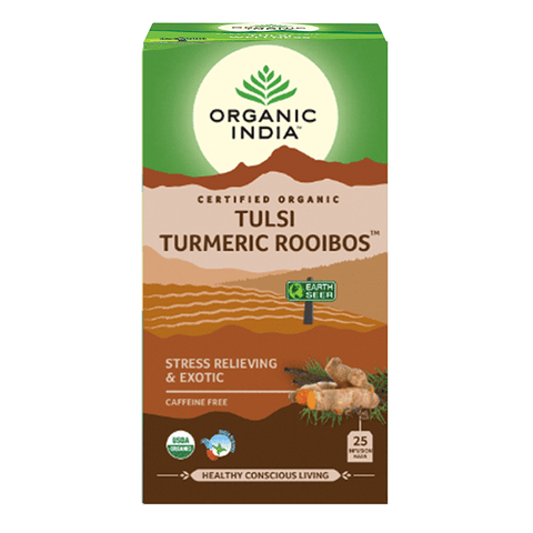 Tulsi Turmeric Rooibos Tea | 25 tea bags