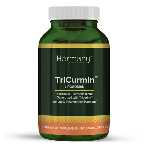 Harmony Veda | TRICURMIN | 120 Capsules | Blend of Curcumin and Turmeric | Rich in Antioxidants