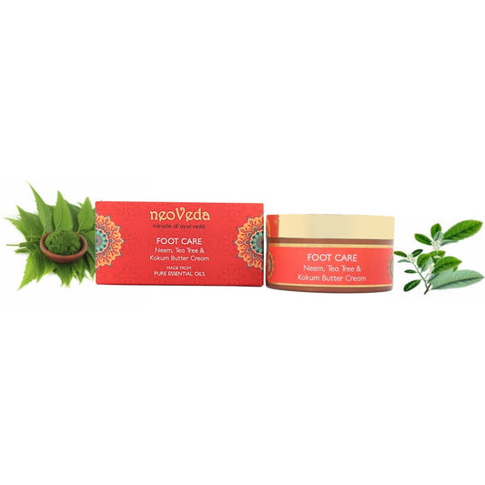 NeoVeda Foot Care Cream with Neem buy from Sattvic Health Store Australia