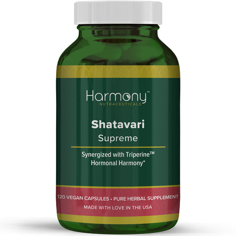 Harmony Veda | Shatavari Supreme | 120 Capsules | for Hormonal Balance and Rejuvenation