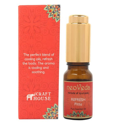 Neoveda | Refresh Pitta Essential Oil | 10ml | Cooling and Soothing