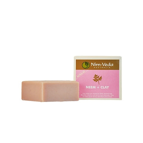 Nim-Véda | Neem & Clay Soap | 100g | Organic | Neem | For All Skin Types