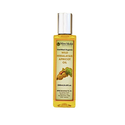 Nim-Véda | Wild Himalayan Apricot Oil | 200ml | Organic | Apricot | For All Skin Types