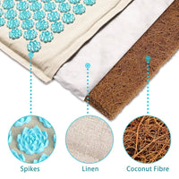 SG | Acupressure Mat, Bag and Pillow Set | Navy Blue