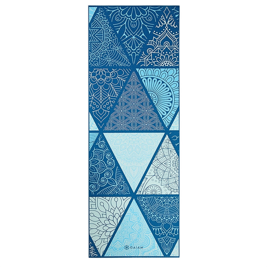 Gaiam | Performance Premium Support Sea Glass Yoga Mat | 6mm