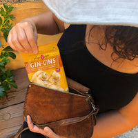 THE GINGER PEOPLE | Gin Gins Ginger Candy Bag | Chewy Spicy Turmeric | 60g