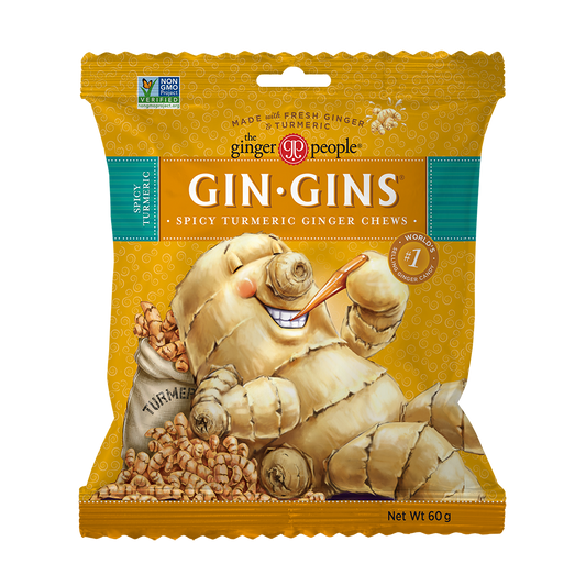 THE GINGER PEOPLE  Gin Gins Ginger Candy Bag 