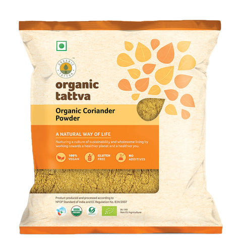 Organic Tattva | Coriander Powder | Organic | 200gm