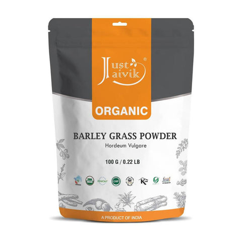 Just Jaivik | Barley Grass Powder | USDA | Organic | 100gm