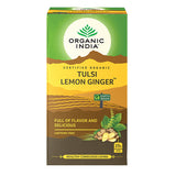 Organic India | Tulsi Lemon Ginger| 25 tea bags