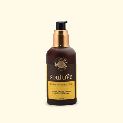 SoulTree | Indian Rose Face Wash with Turmeric & Honey