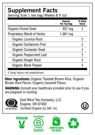 Yogi Tea | Stomach Ease | Herbal Tea | 16 Tea Bags | Support Healthy Digestive