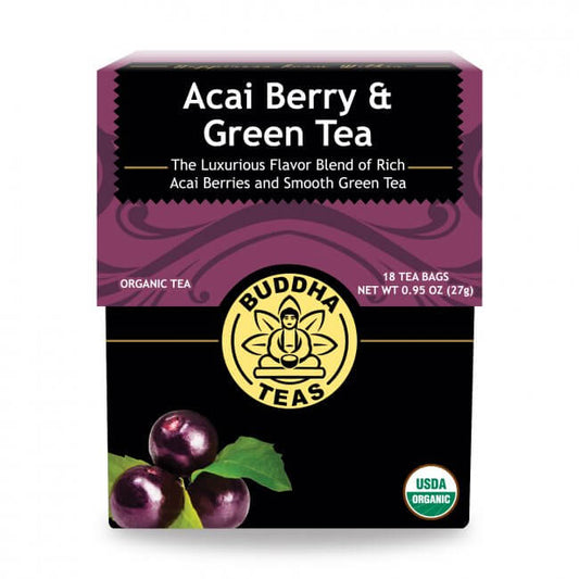 Organic Acai Berries Green Tea - Sattvic Health Store  - An Ayurveda Products Store for Australia
