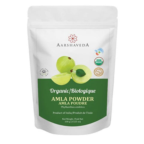 Aarshaveda | Amla (Amalaki) Powder | USDA Certified Organic | Source of Vitamin C | Antioxidants