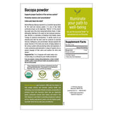 Bacopa powder - Certified Organic