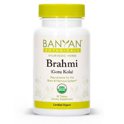 Brahmi Gotu Kola tablets - Certified Organic