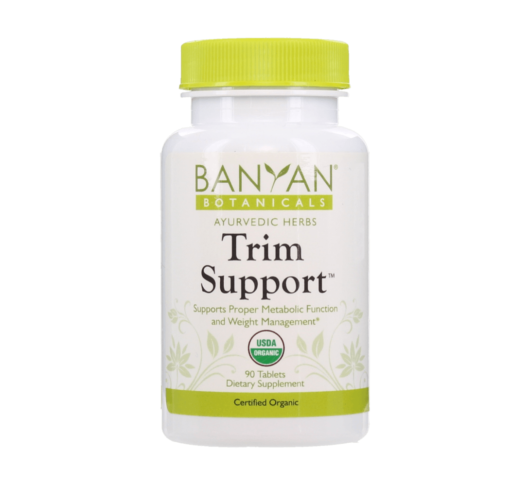 trim support tablets - certified organic - sattvic health store  - an ayurveda products store for australia