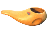 Ergonomic Ceramic Neti Pot - Sattvic Health Store  - An Ayurveda Products Store for Australia