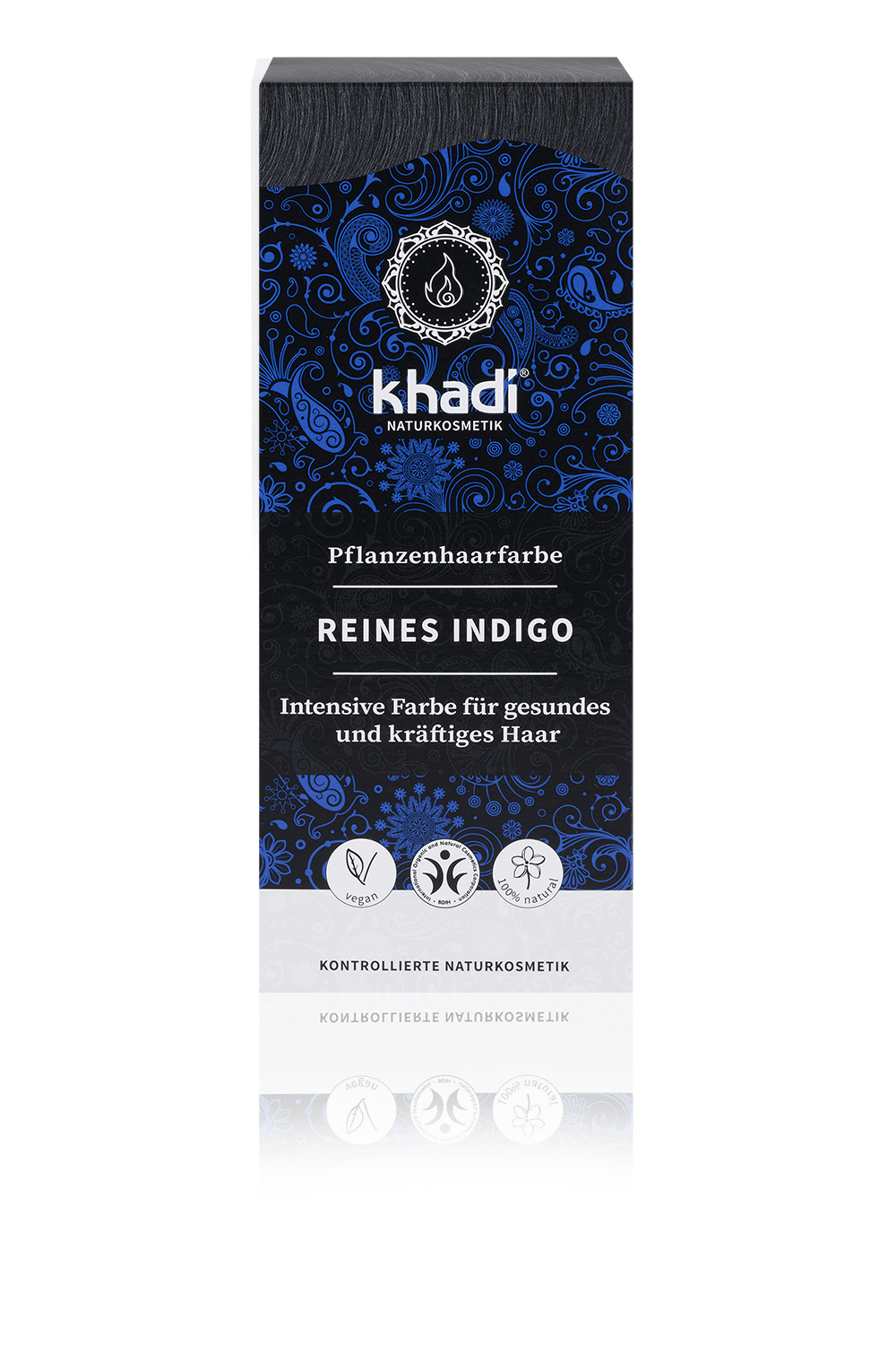 khadi | herbal hair colour | pure indigo | 100gm