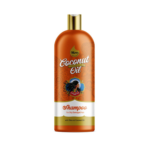 Mera Hair | Coconut Oil Shampoo | 1L | Hair Care for Dry Damaged Hair
