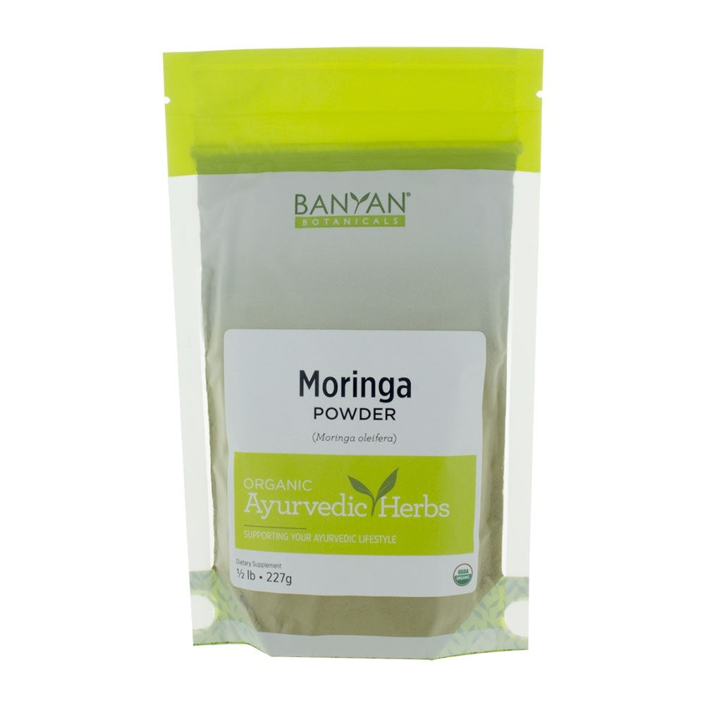 moringa powder - certified organic - sattvic health store  - an ayurveda products store for australia