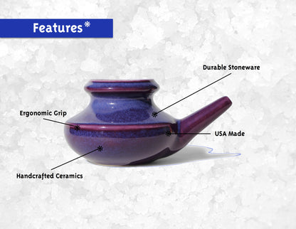 Baraka | Premium US Made Handcrafted - Neti Pot