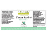 Throat Soother Herbal Spray | Certified Orgranic