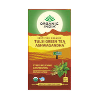 Tulsi Green Tea Ashwagandha Organic India