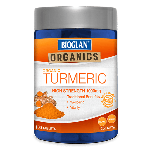 Bioglan | Turmeric | 100 Tablets | 1000mg